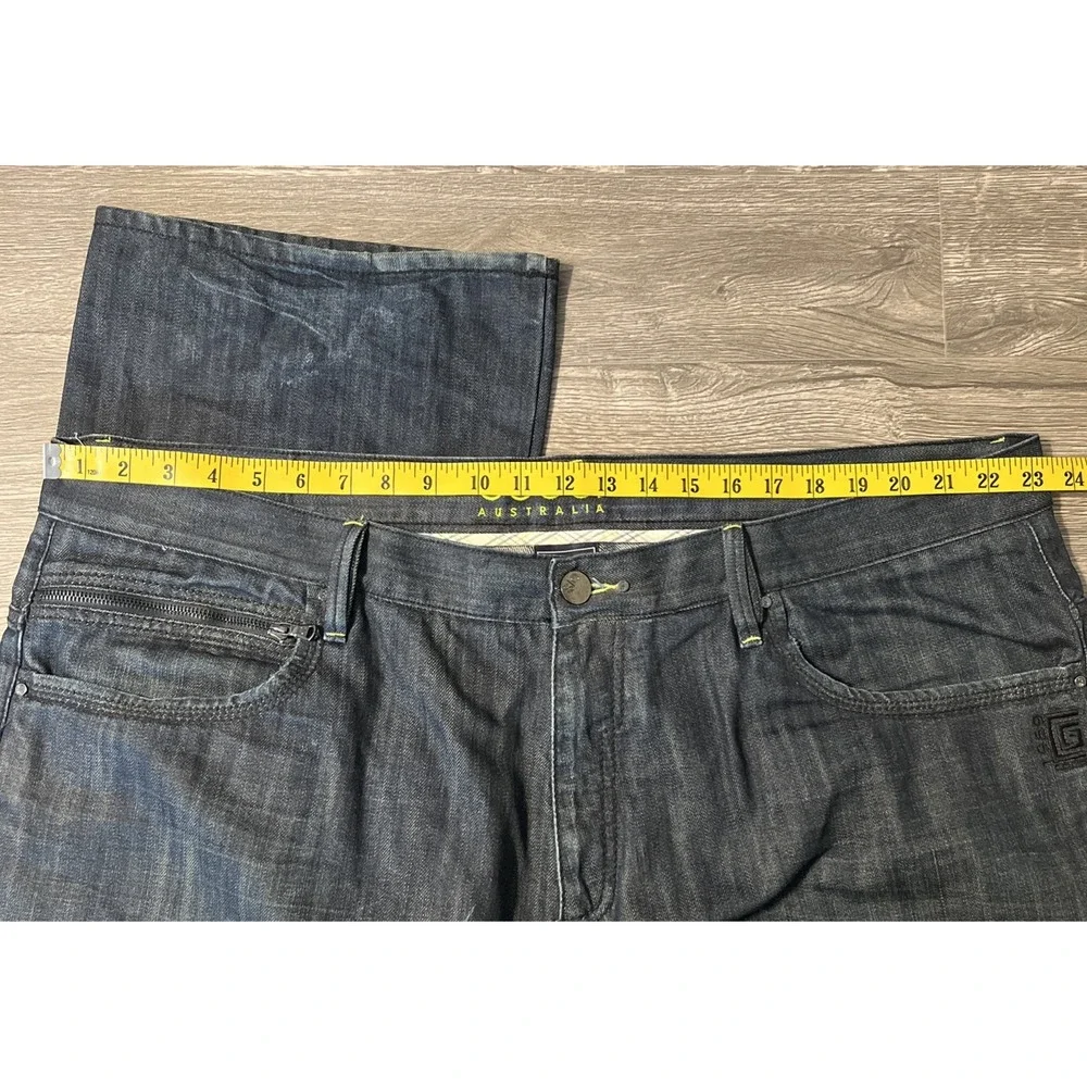 Coogi Dark Wash Wide Leg Y2K Baggy Skater  Jeans, JNCO Style, Size 44x35 (46x35)